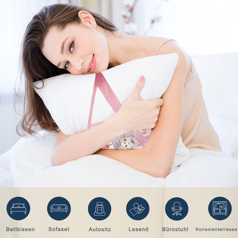 Tillskuch Cushion Cover, 40 x 40 cm, Pink Cushion Covers,