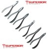 Dental Orthodontics Pliers Set of 6 Braces Wire Bending Stainless