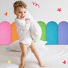 Jetec 6 Pcs Felt Wall Padding for Kids Anti Collision