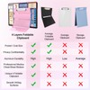 Nursing Clipboard Foldable-4 Layers Aluminum Nurse Foldable Clipboard Nursing Medical