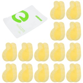Healifty 40pcs Wormwood Eye Patch Eye Masks Eye Pads Eye Compress Mugwort Patch Moxibustion Patches for Fatigue Eyestrain Dry Eyes (Yellow)