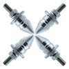 Bashineng Spike License Plate Screw Fasteners Kit License Plate Bolts