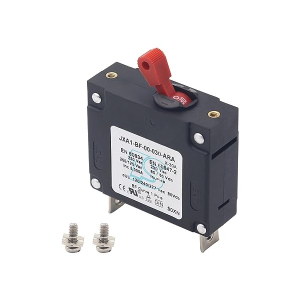 T Tocas T Tocas Single Red Pole Toggle Switch 30