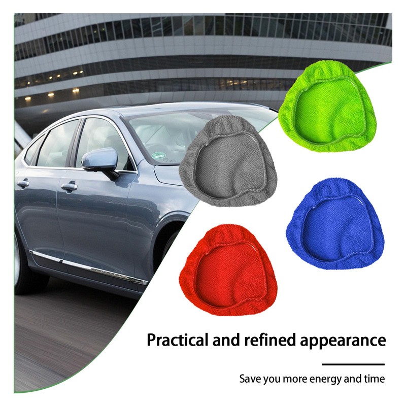 Ziciner 12 PCS Car Care Microfiber Cloths for Windshield Cleaner,