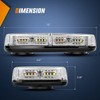 Nilight 2PCS 12 Inch Roof Top Strobe Lights 48LED Hazard