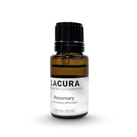 LaCura Pure Rosemary Oil – Potent Essential Oil for Hair Growth, Mental Clarity & Overall Wellness – Therapeutic-Grade, Multi-Use Plant Extract – 15mL