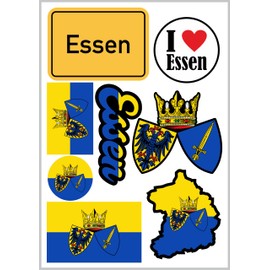 Daged Food Sticker Card Pack of 8 – Car Motorcycle Biker Flag Vinyl ST