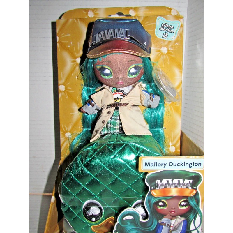 MGA Mallory Surprise Duckington Doll Glam Series 7.5" Duck-Inspired Green