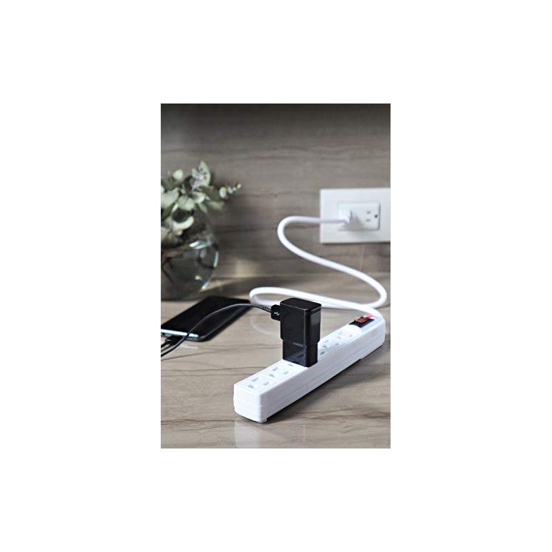 FUSSION ACUSTIC Barra Multicontacto 6 Entradas, con Switch y Cable