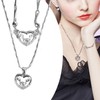 Bracelet Necklace Set Box Bag Combination Valentine's Day Jewelry Gifts