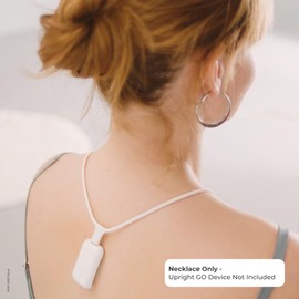 Upright Magnetic Necklace (Necklace Only) for GO S and GO 2 Posture Corrector Trainer (White)