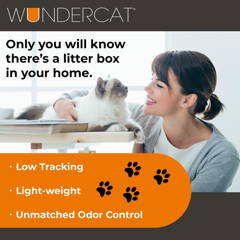 Progressive Planet Wundercat Non-Clumping Cat Litter, 40lbs - Lightweight &