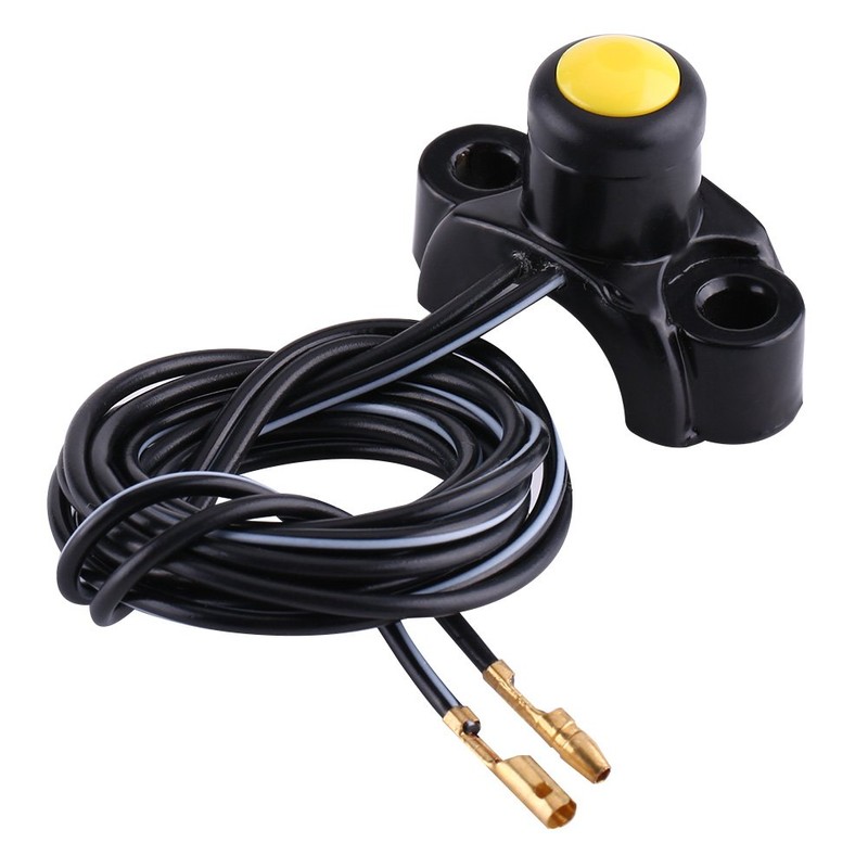Handlebar Engine Switch, Motorcycle Engine Stop Start Kill Switch Button