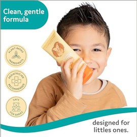T is for Tame - Hair Taming Gel for Toddlers, Babies, and Kids - Vegan & Natural Hair Gel, Anti-Frizz, Non-Sticky, Styling Gel for Girls & Boys, Vitamin E Infused - 3.38 fl oz