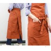 Maruwa Boeki 4007973-05 Chest Apron, Charcoal, Long