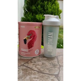 Kit Birdman Proteína Fitmingo 510g  Shaker 600ml