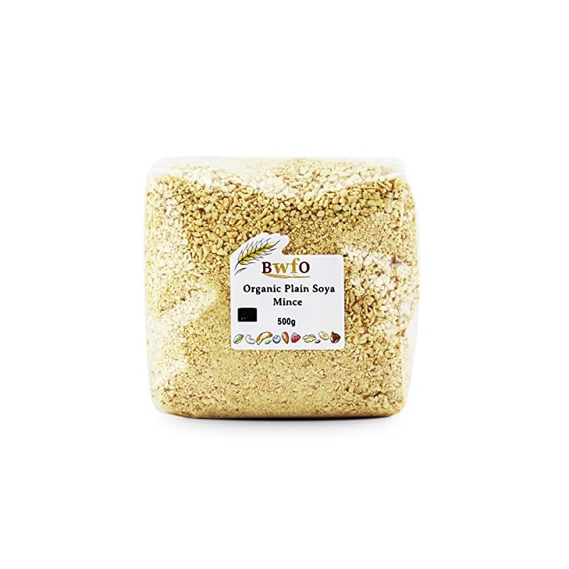 Organic Plain SOYA Mince 500g (BWFO)