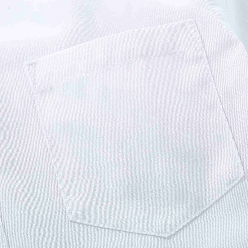 Bienzoe Boy's School Uniform Long Oxford Shirt -