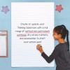 EAI Education Double-Sided Dry-Erase Poster Board: Lined, 24" x 36"