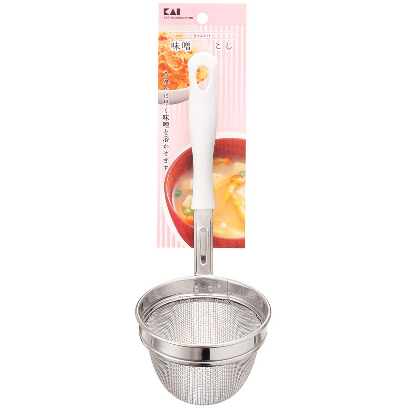 Kai KAI Miso Strainer, Wellness DH6555, Made in Japan