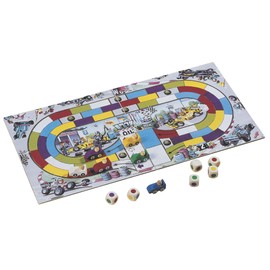 HABA Monza - A Car Racing Beginner's Board Game Encourages Thinking Skills - Ages 5 and Up (Made in Germany)