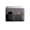 Harber London Classic - Leather and felt Laptop Sleeve (Macbook