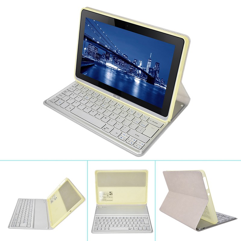 USB Charging Bluetooth Keyboard Dock+Tablet Case for Acer Iconia Tab