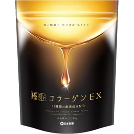  Nippon Shinyaku Gokuselect Collagen EX (180g) Hyaluronic acid Ceramide Vitamin C 11 carefully selected beauty ingredients Tasteless, odorless, fragrance-free, no sweeteners added
