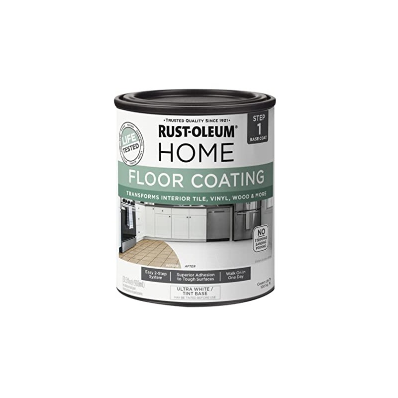 Rust-Oleum Home Floor Coating Ultra White Tint Base Base Coat