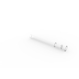 BMTick Straight Glass Stem Replacement for Arizer Solo/Air – Includes 25 Metal Screens