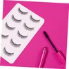 BIUDECO 5 Pairs Natural Look Reusable Makeup Eyelashes Soft Manmade