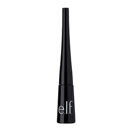 e.l.f. Liquid Eyeliner, High-pigment Liquid Eyeliner With Extra-Fine Brush Tip, Easy Glide Smudge-proof Formula, Jet Black