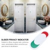 Operitacx Privacy Sign, Vacant Occupied Door Sign Wordless Version, Slider