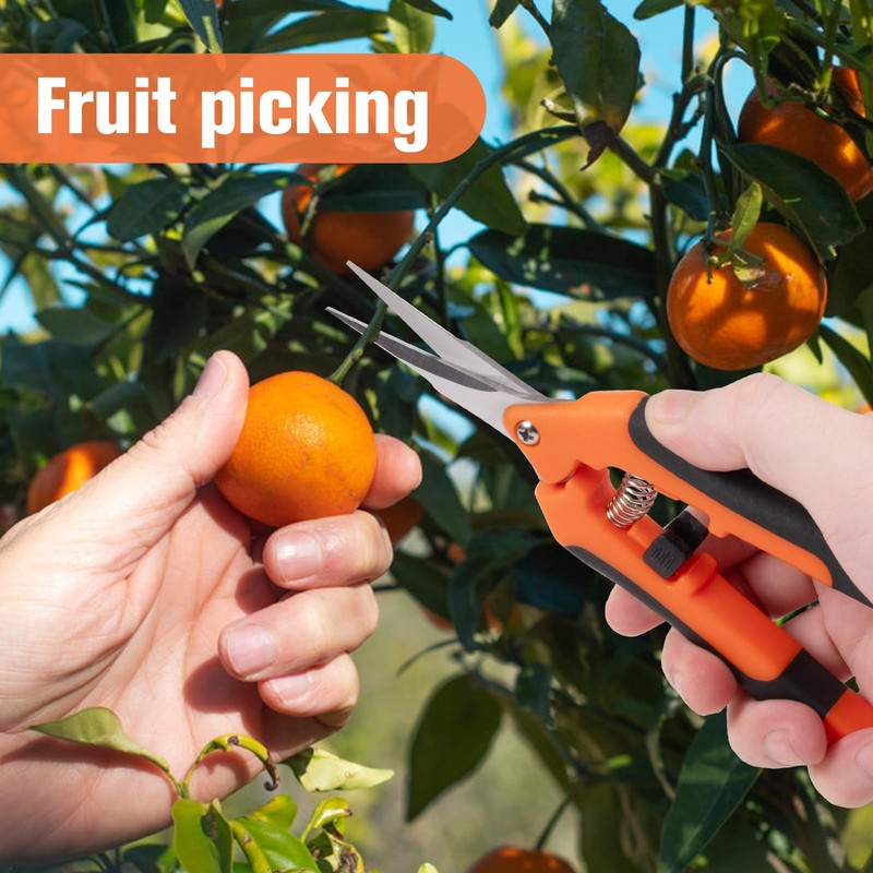 Pack of 2 Pruning Shears, Garden Shears, Trimming Shears, Suitable