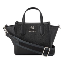 Nine West Women's Riggs Mini Tote, Black, Small