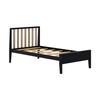 Max & Lily Twin Bed, Scandinavian Modern Bed for Kids,