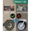 GLDYTIMES 54-152 10X2 Solid Tire, 10 Inch Electric Scooter Wheels