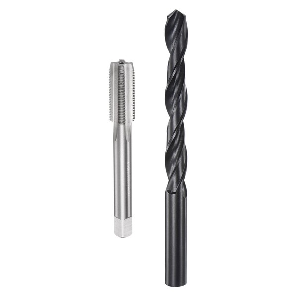 QUARKZMAN Metric Tap & Drill Bit Set, M12 x 1.25