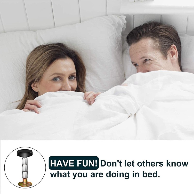 Pack of 4 Adjustable Bed Frame, Anti Shake Fixer with