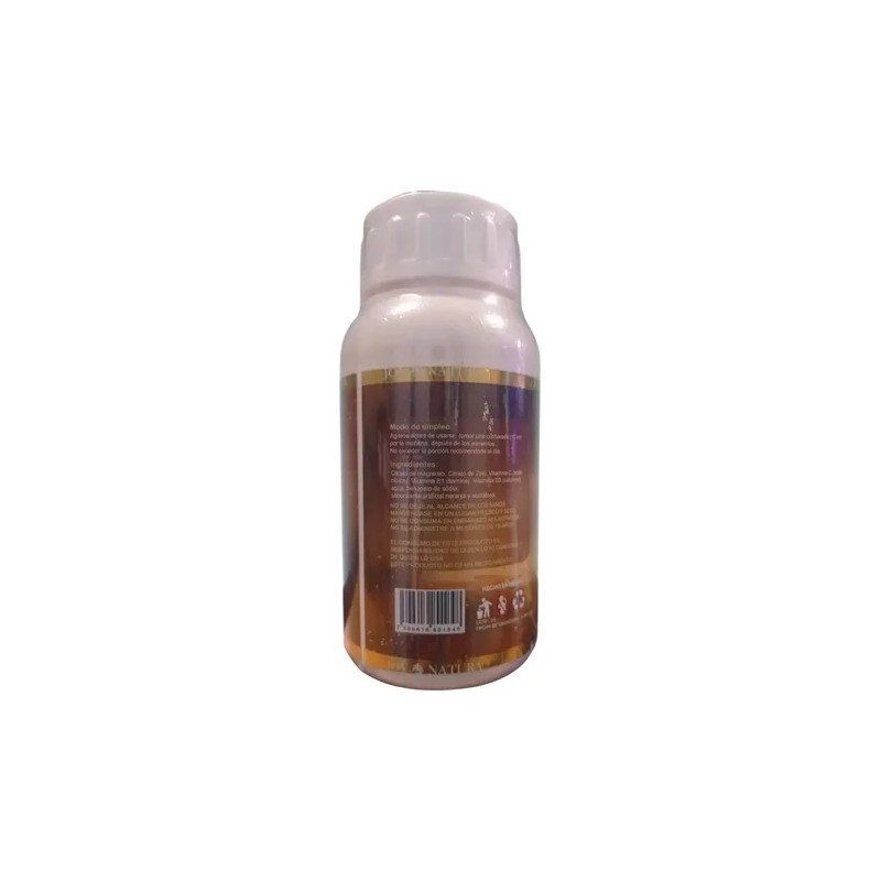 Citrato De Magnesio Joy Natura Bebida Sabor Naranja 300 Ml