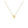 CAROVO Initial Necklaces for Women Dainty Gold Letter A Initial