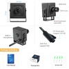 REVODATA 5MP Mini Security Indoor POE IP Camera built in