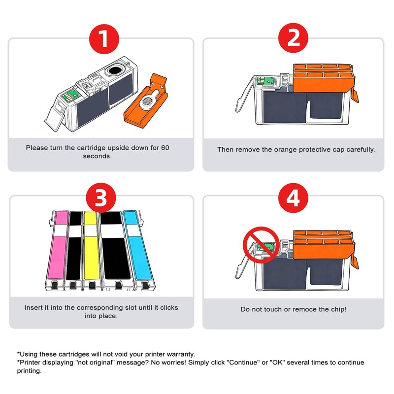 10 Pack 280XXL 281XXL Ink Cartridges Replacement for Canon 280XL