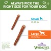 Whimzees Wellness WHIMZEES Veggie Sausage Dog Dental Treats, Natural Chews,