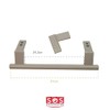 LIEBHERR - POIGNEE PORTE FRIGO CONGELATEUR LIEBHERR 24.5CM 7430670 -