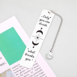 Book Merch Gifts, Inspirational Gifts for Women, Bookmarks for Book Lovers Bookish Bookworm Reader Nerd, Spiritual Gifts for Women, Book Marks for Reading Women Men, Book Accessories, Bookish Gifts