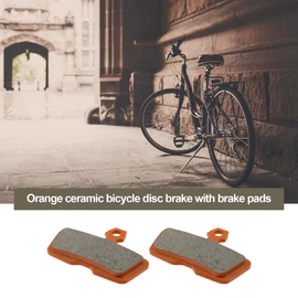 VGOL 2 Pairs Ceramic Brake Pads Compatible with Avid Code R 2011-2014 Compatible with SRAM Code Guide RE 2011+ Bicycle Disc Brake Pads 40x28x4mm