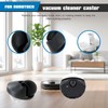 Zafina-UP Grey and Black Front Caster Wh-EEL Replacement Compatible for