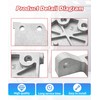 New Upgrade Table Saw Motor Mount Support Base Fits For