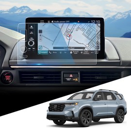 WEIPIN For 2023-2025 Pilot (EX-L/TrailSport/Touring/Elite/Black Edition) Screen Protector 9 Inch Glossy Tempered Glass Touchscreen *1 Accessories 9H Hardness Glass - No More Scratch&Fingerprint